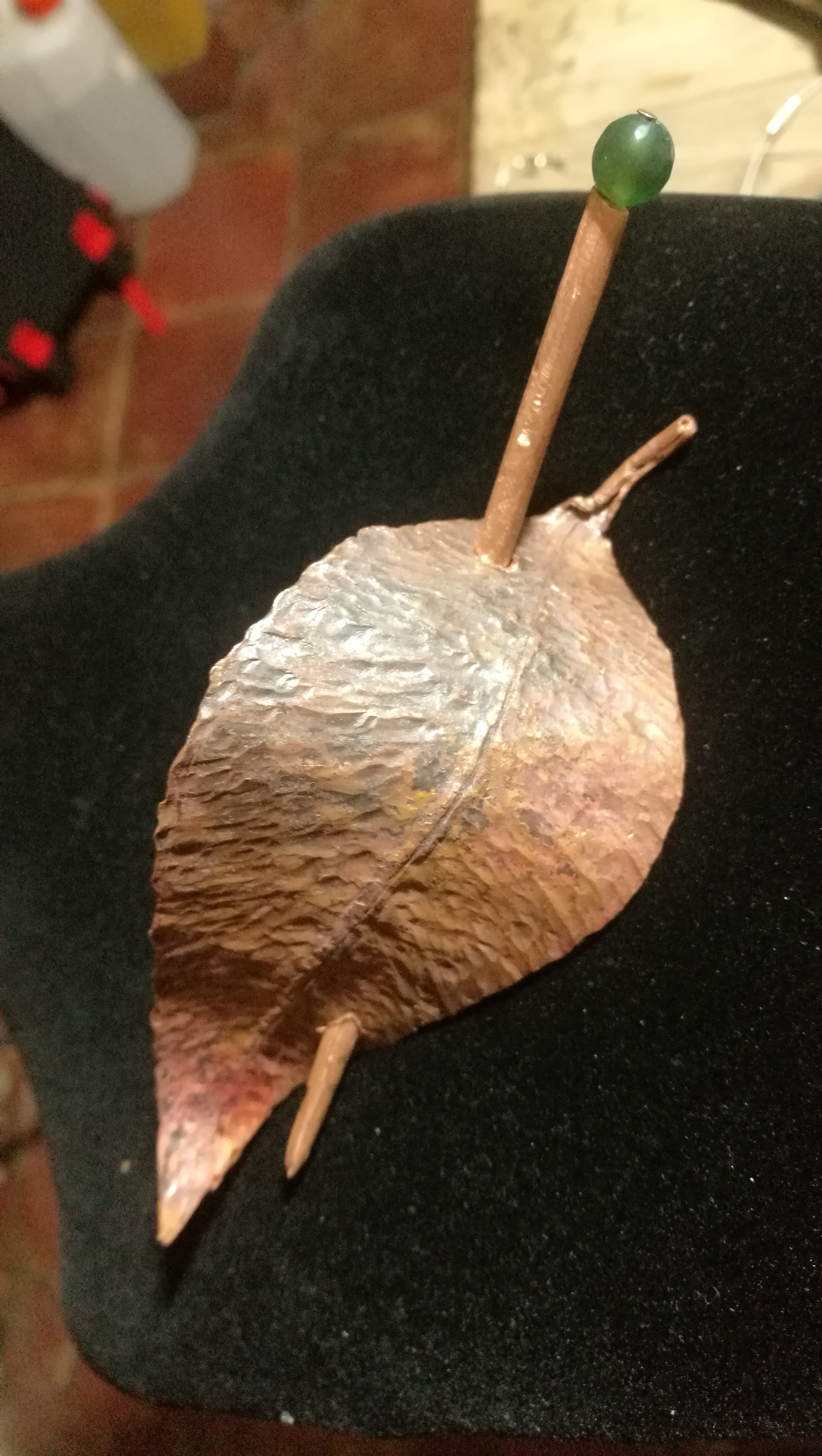 Fermaglio "Green Leave"