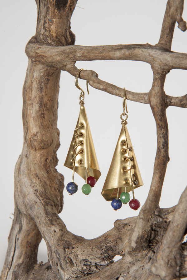 Orecchini "Sewn Bells"